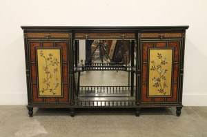 An Aesthetic movement sideboard 