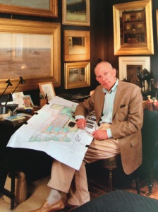 Andrew McIntosh Patrick in his office. Credit: Fine Arts Society